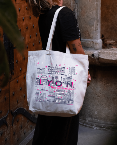 Le tote bag monuments en lumières
