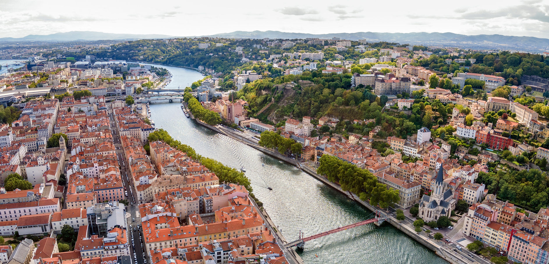 Vue de lyon