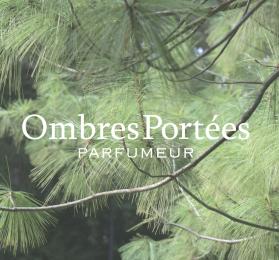 la marque Ombre Portée sur fond d'image de Pins