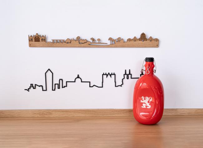 Skyline et gourde