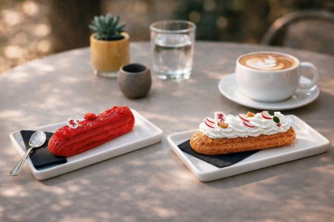 2 éclairs sur la terrasse du musée des beaux arts
