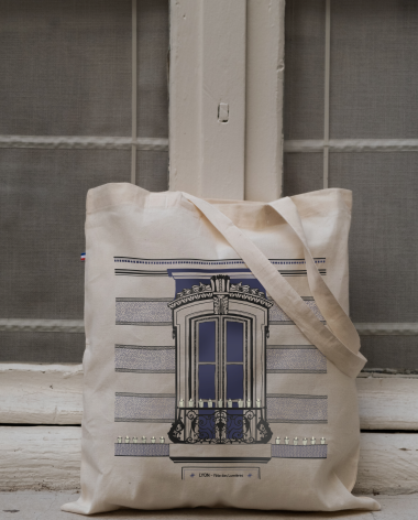 Tote-Bag Fenêtre sur la Fête de Lumières
