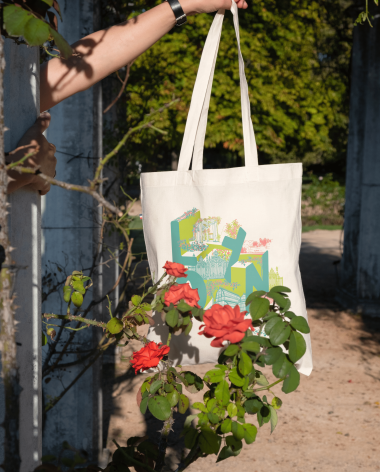 Le tote bag Vadrouille au Parc de la Tête d'or